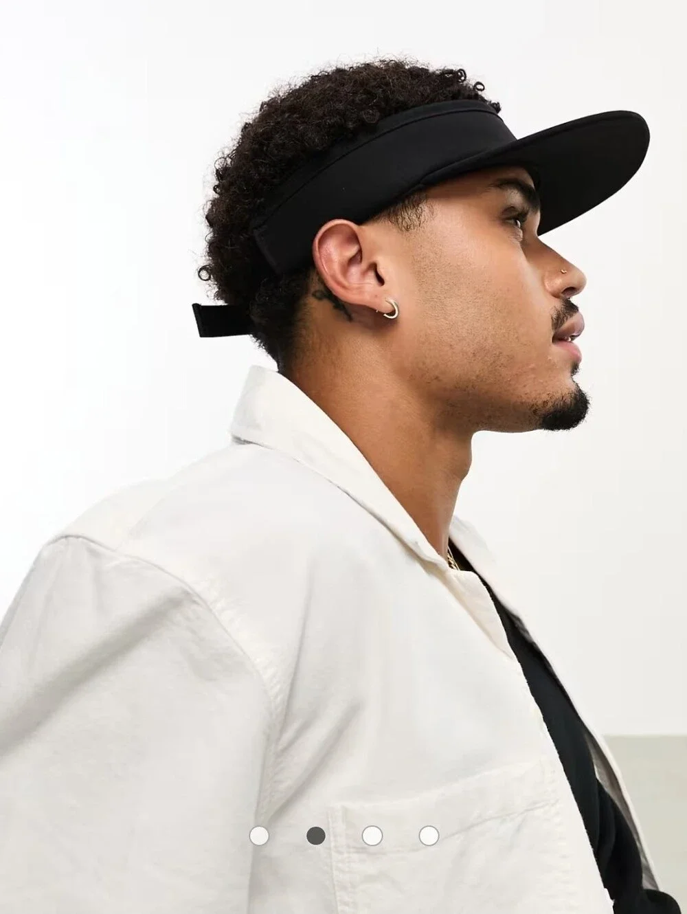 The North Face Black Visor Hat